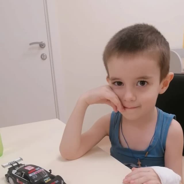 Изображение Степы Гаврилюка, 5 лет, острый лимфобластный лейкоз